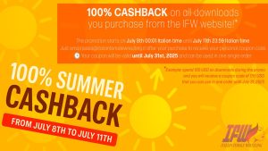 100% Summer Cashback!
