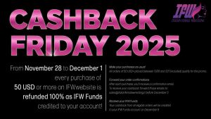 IFW Cashback Friday 2025!