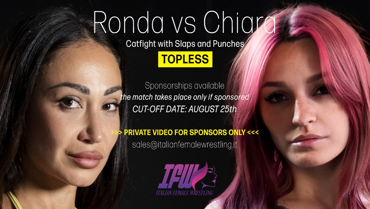 Ronda vs Chiara TOPLESS CATFIGHT